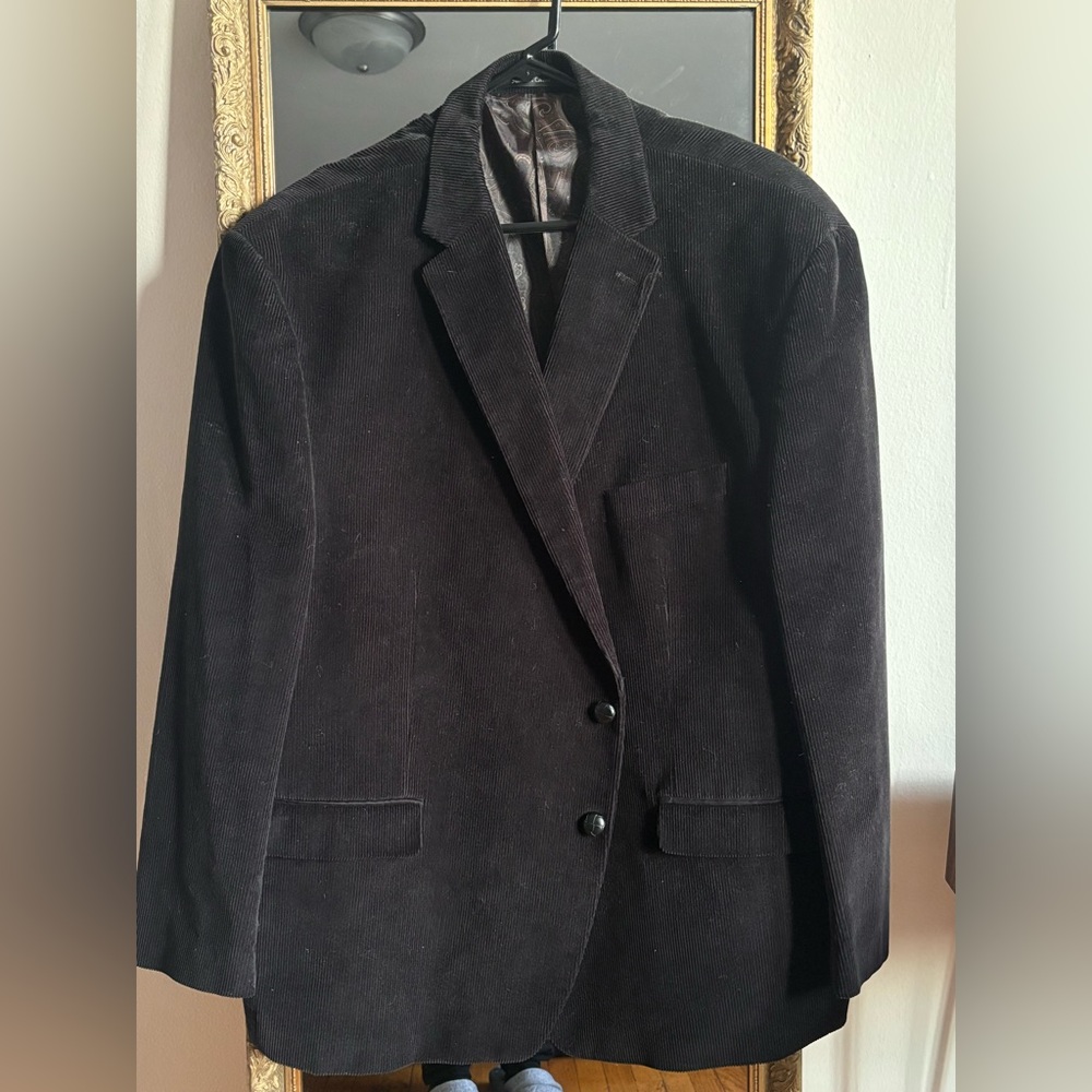 Black Corduroy Blazer by Lauren Ralph Lauren